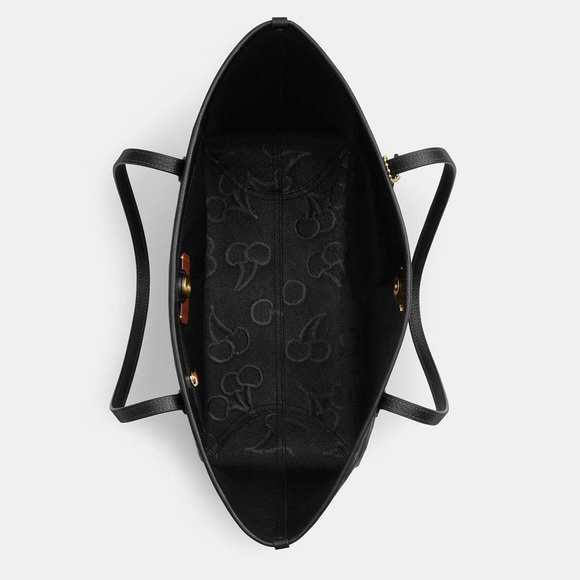 NWT Coach City Tote Bag With Cherry Print CCZ18 - Picture 5 of 8